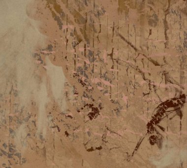 Metin için yeri olan boya lekeleriyle soyut arkaplan