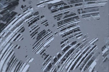 metin için alan ile arka planda soyut renkli lekeler