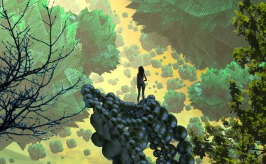 soyut renkli arkaplan, alanı kopyala