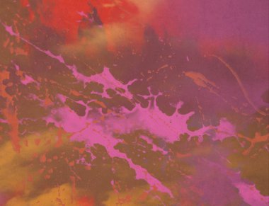 Metin için yeri olan boya lekeleriyle soyut arkaplan      