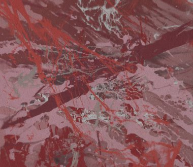 Arkaplanda soyut renkli lekeler             