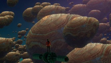 metin için alanı olan soyut kavramsal yaratıcı arkaplan 