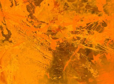 Metin için yeri olan boya lekeleriyle soyut arkaplan