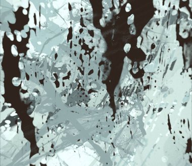 Arkaplanda soyut renkli lekeler  