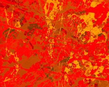 Arkaplanda soyut renkli lekeler