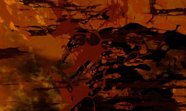 metin için alan ile arka planda soyut renkli lekeler 