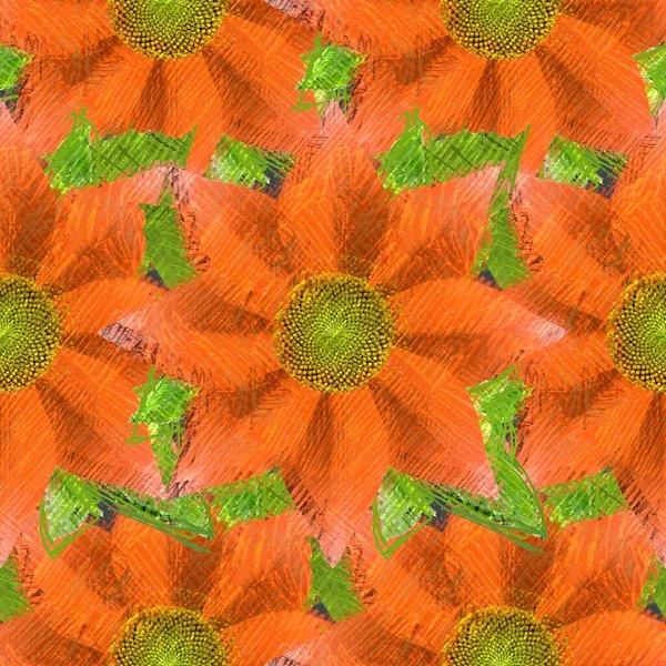 Seamless Pattern Flowers — Stock Photo, Image