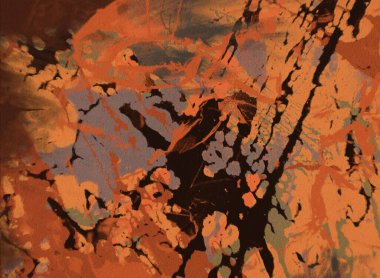 Boya lekeleriyle soyut arkaplan