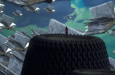 Şehrin modern binası