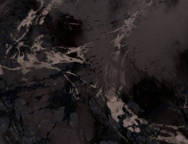 Metin için yeri olan boya lekeleriyle soyut arkaplan 