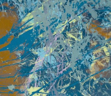 Boya lekeleriyle soyut arkaplan