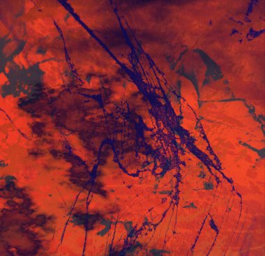 Boya lekeleriyle soyut arkaplan