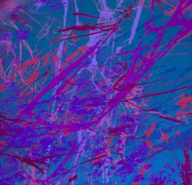 metin için alan ile arka planda soyut renkli lekeler