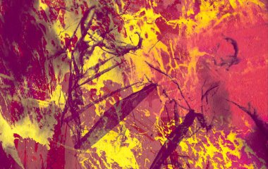 Boya lekeleriyle soyut arkaplan