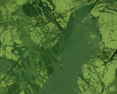 Metin için yeri olan boya lekeleriyle soyut arkaplan