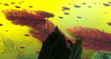 metin için alanı olan soyut kavramsal yaratıcı arkaplan 