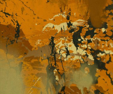 metin için alan ile arka planda soyut renkli lekeler    