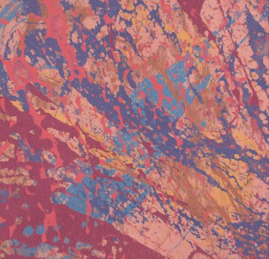 metin için alan ile arka planda soyut renkli lekeler