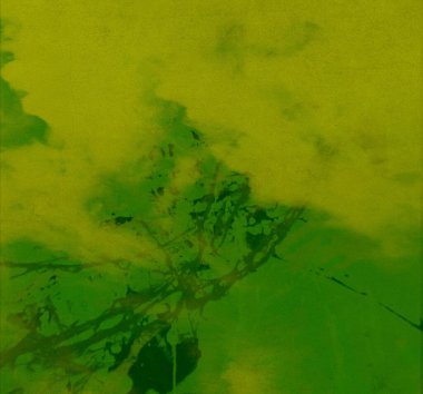 Metin için yeri olan boya lekeleriyle soyut arkaplan