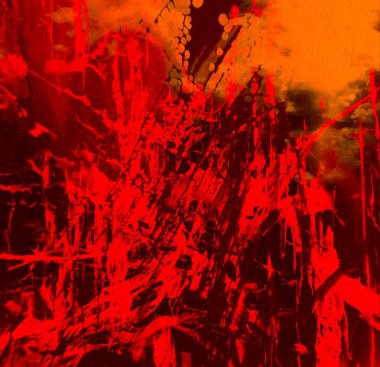 Metin için yeri olan boya lekeleriyle soyut arkaplan 