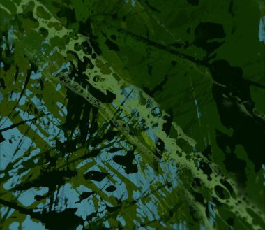 metin için alan ile arka planda soyut renkli lekeler