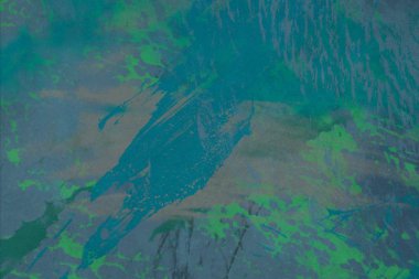 Metin için yeri olan boya lekeleriyle soyut arkaplan   