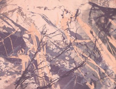 Metin için yeri olan boya lekeleriyle soyut arkaplan  