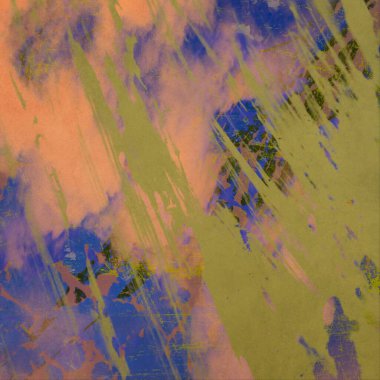 metin için alan ile arka planda soyut renkli lekeler