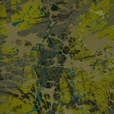 Metin için yeri olan boya lekeleriyle soyut arkaplan