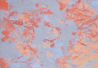 Metin için yeri olan boya lekeleriyle soyut arkaplan