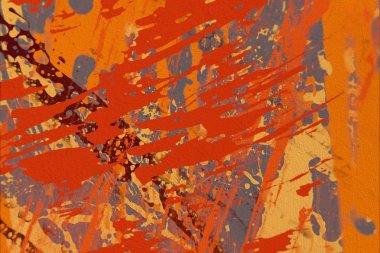 Arkaplanda soyut renkli lekeler  