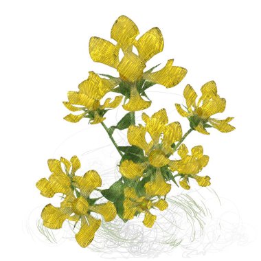 Renkli çiçek doku arka plan 