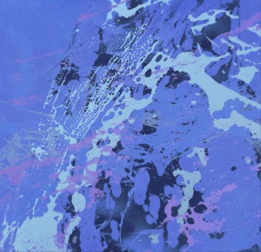 metin için alan ile arka planda soyut renkli lekeler