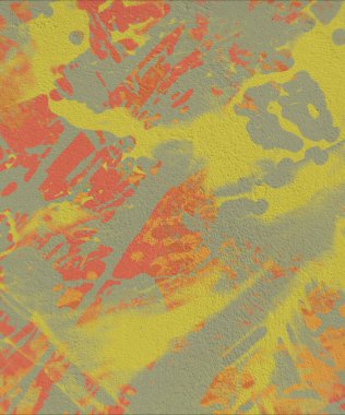 Arkaplanda soyut renkli lekeler