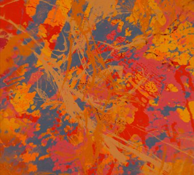 metin için alan ile arka planda soyut renkli lekeler