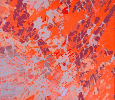 Arkaplanda soyut renkli lekeler