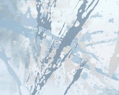 Metin için yeri olan boya lekeleriyle soyut arkaplan