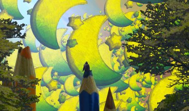 Parktaki Güzel Kadın