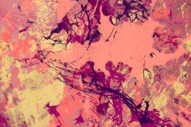 Boya lekeleriyle soyut arkaplan 
