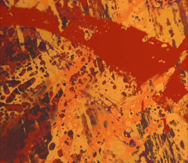 Arkaplanda soyut renkli lekeler      