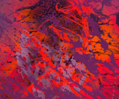 metin için alan ile arka planda soyut renkli lekeler