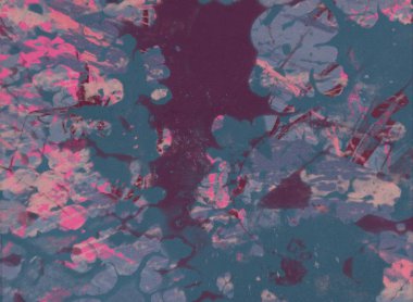 Arkaplanda soyut renkli lekeler