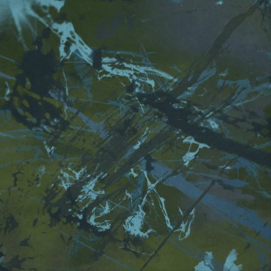 Metin için yeri olan boya lekeleriyle soyut arkaplan