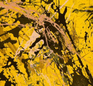 Arkaplanda soyut renkli lekeler