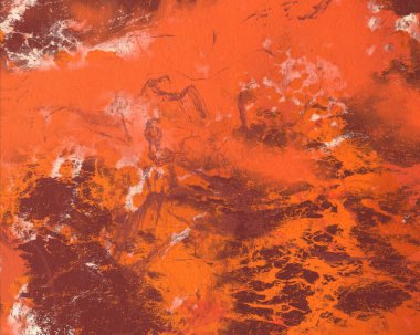 boya lekeleri ile grunge arka plan