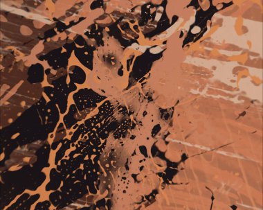 Arkaplanda soyut renkli lekeler