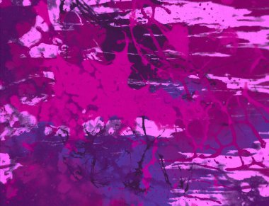 Metin için yeri olan boya lekeleriyle soyut arkaplan