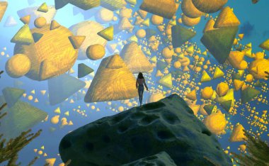 sonbahar ve sarı gökyüzü