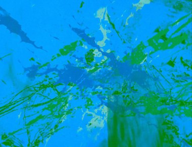 Arkaplanda soyut renkli lekeler