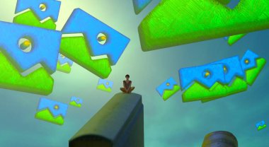 yeşil ve beyaz arkaplan